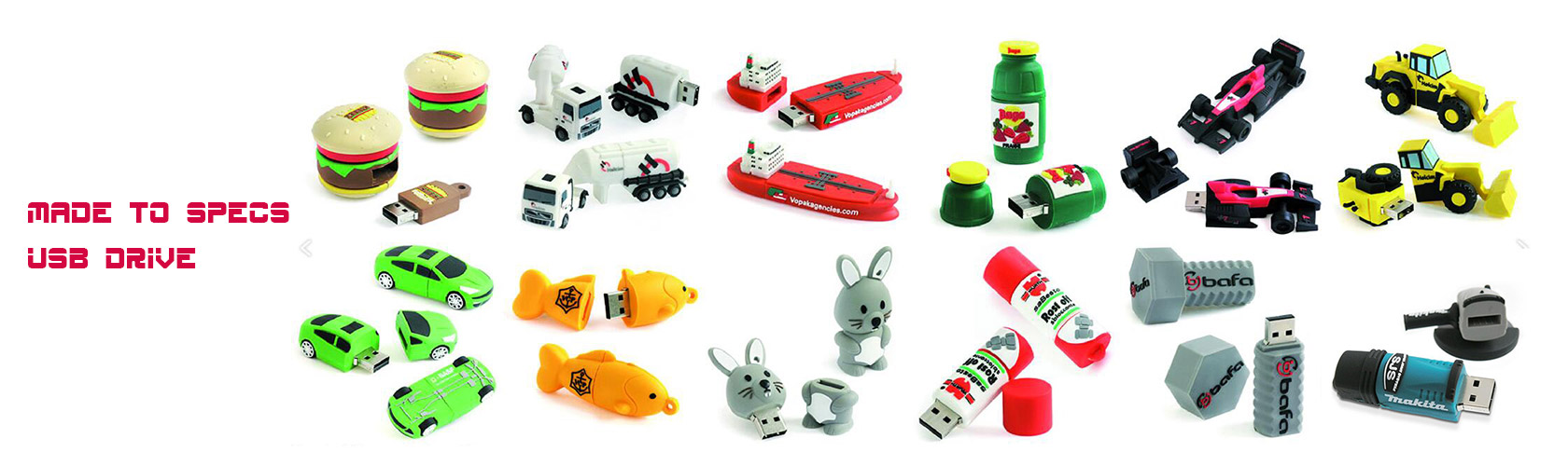 customized pvc USB Flash Drives and USB hubs for premium gifts or corporate gifts
