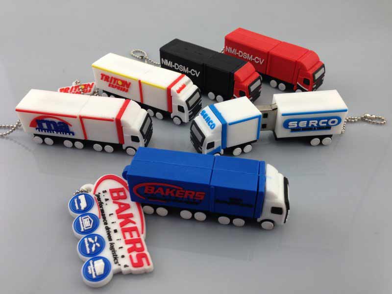 car shape pvc usb flash drive add your logo
