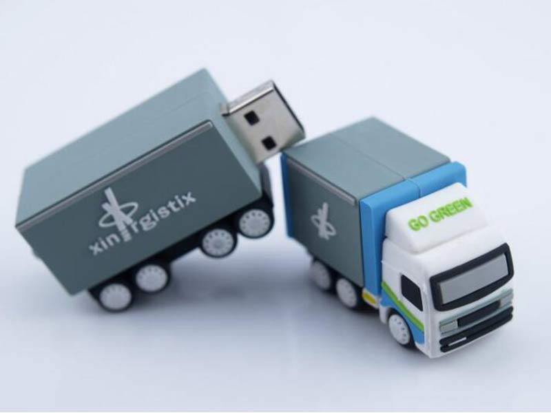 custom car shape pvc usb flash drive branded your logo
