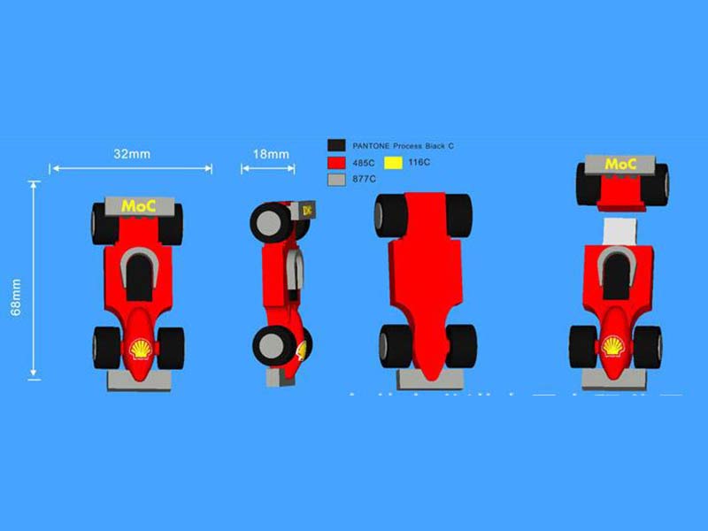 Your own car shape pvc usb flash drive 8GB 16GB 32GB 64GB