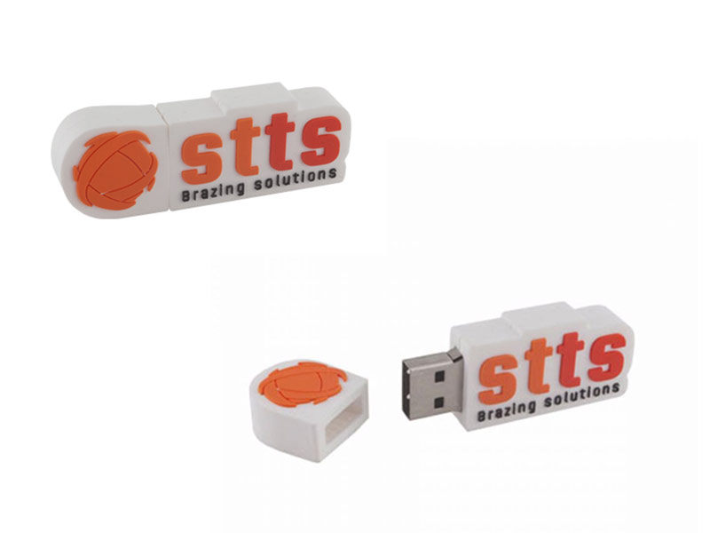 2D PVC Custom Designed USB Flash Drive corporate gifts