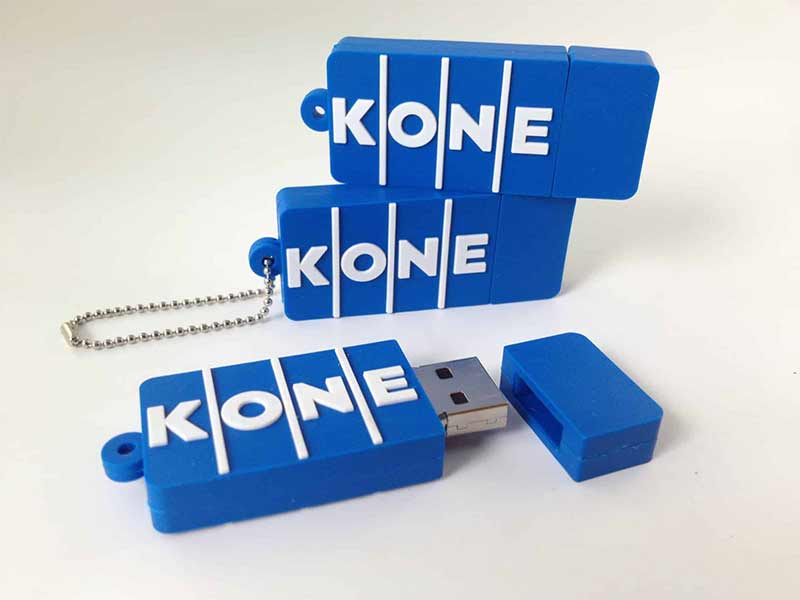 Custom Rubber USB Drive best gift for exhibition and promotion