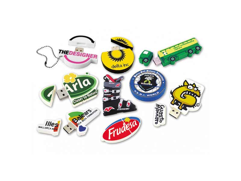 Promotional Branded USB Memory Sticks pvc usb