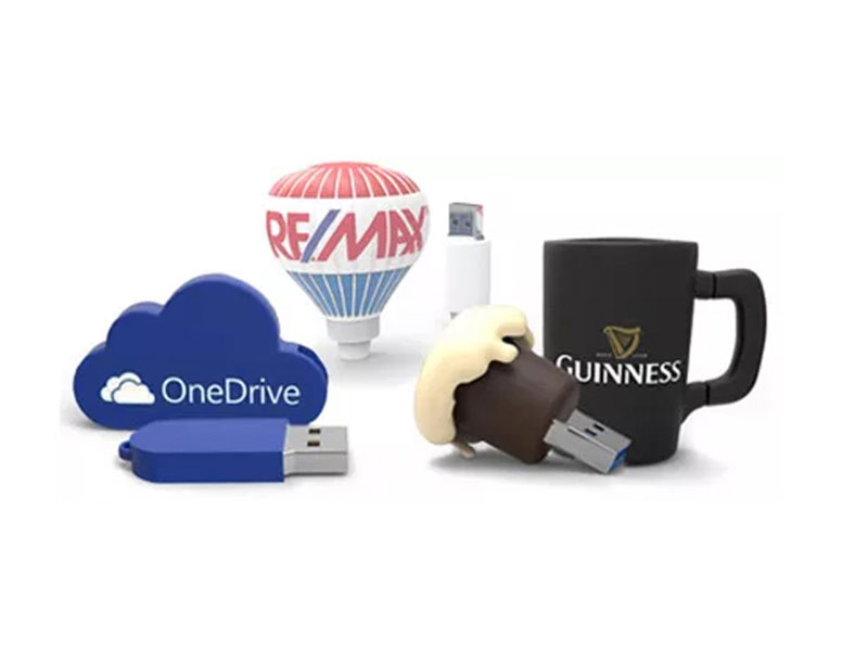 Promotional Product - 16 GB customized PVC Coffee Cup shape USB Drive