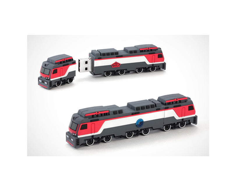 Custom Train USB Flash Drive promotion gift