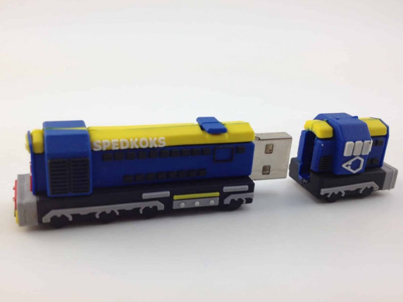 Flash drive USB Train Spedkoks 3D company gift