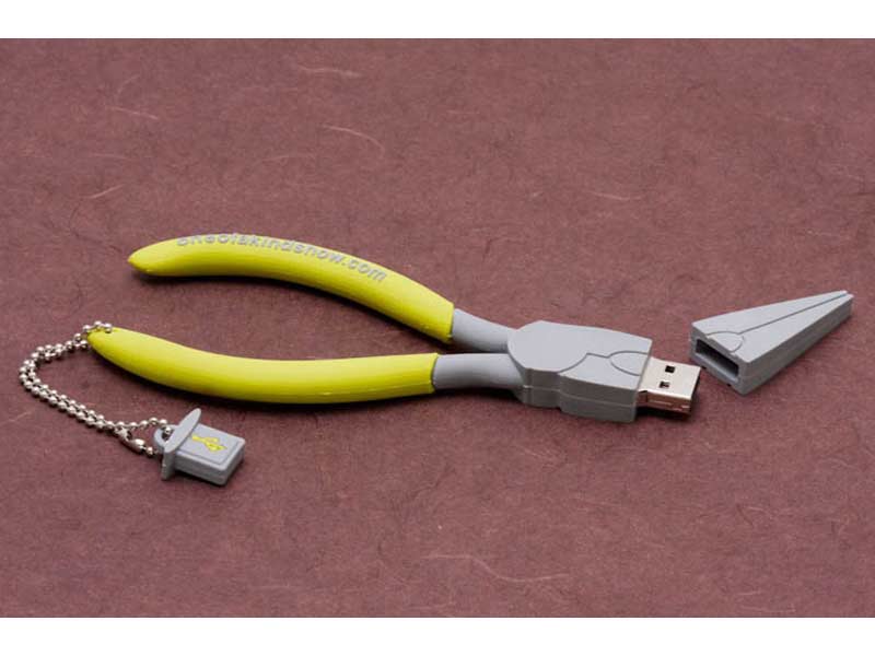 customized mechanical machine tools pvc usb flash drive with logo best gift