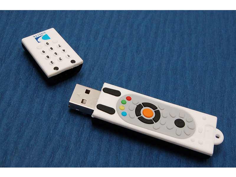 customized pvc DirecTV Custom Remote USB Drive Open personalized your logo