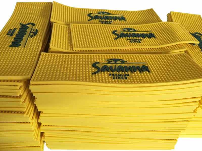 Bar Accessories Beer Accessories Custom Bar Mat Rubber Bar Mat