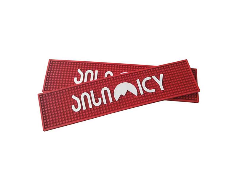 Manufacturer Custom Silicone Rubber Branded Bar Mats Pvc Rubber Drink Bar Mat Rubber With Logo